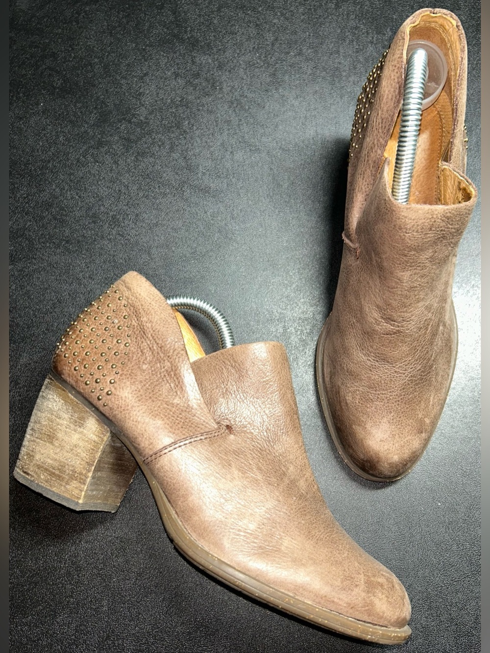 Naya Women’s Size 8.5 "Valerie” Leather Studded Booties